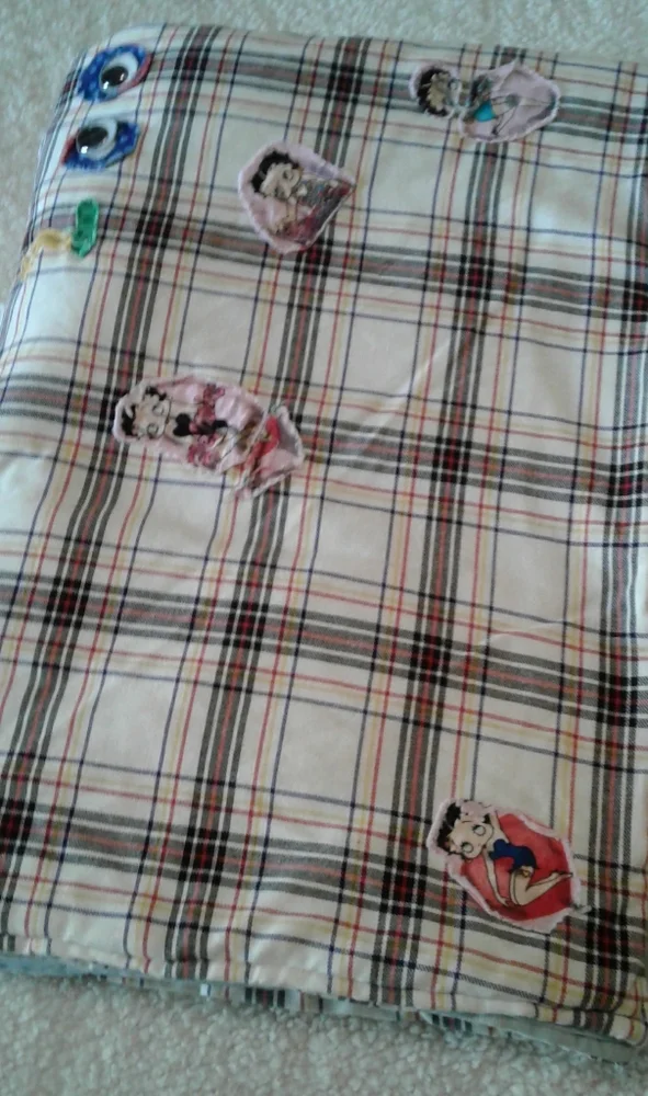 Vintage baby blanket